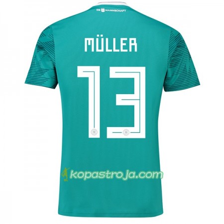 Billiga Fotbollströjor Tyskland MUller 13 VM 2018 Borta tröja
